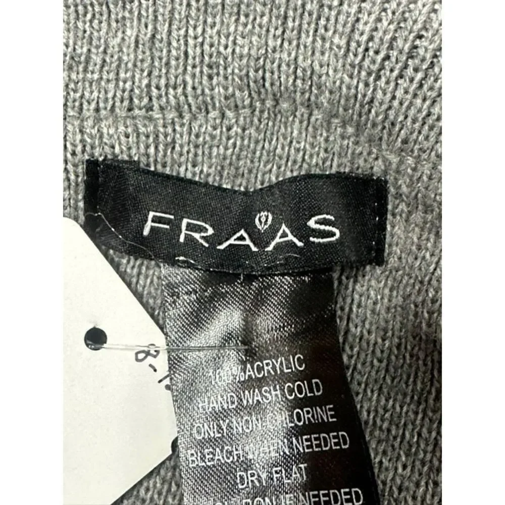 Fraas NWT Gray Ruana